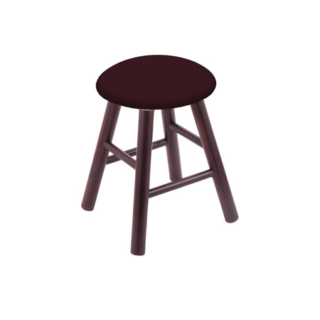 HOLLAND BAR STOOL CO Maple Vanity Stool, Dark Cherry Finish, Canter Sand Seat RC18MSDC005